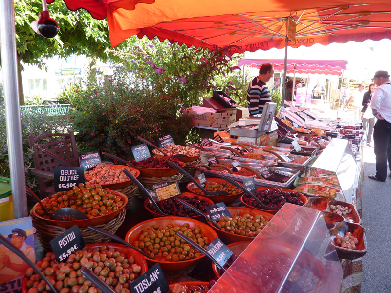 marché en Vendée proche du camping 