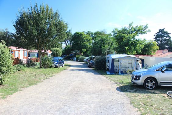 emplacements du camping en Vendée