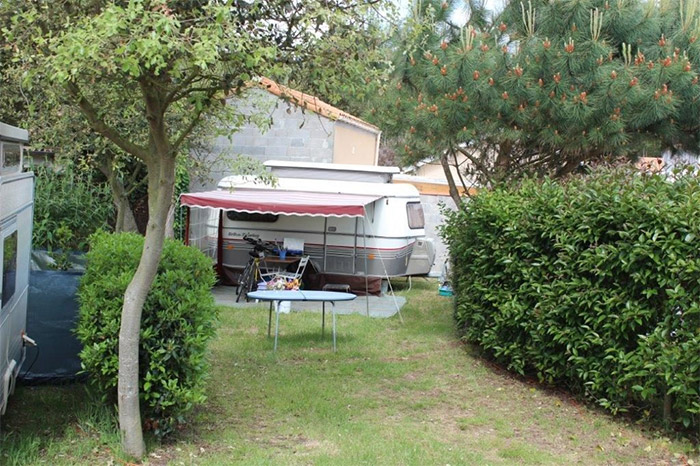 séjour en camping sur un emplacement en Vendée